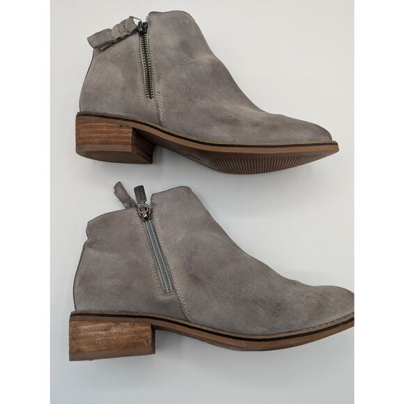 Blondo | Light Gray Waterproof Ankle Boots | Size 7M - Picture 6 of 12